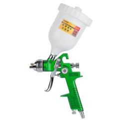 Краскопульт Sigma HVLP 1.4 верхний бак, (зеленый) Фото 1