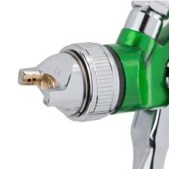 Краскопульт Sigma HVLP 1.4 верхний бак, (зеленый) Фото 3