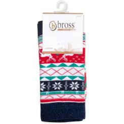 Носки детские Bross новогодние Фото 1