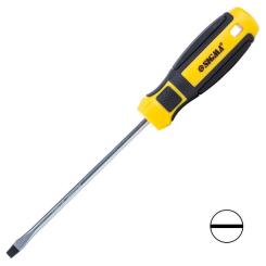 Отвертка Sigma шлицевая SL 5.0x125мм CrV Mega Фото