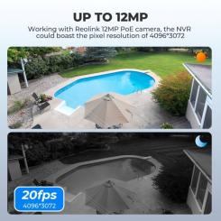 Регистратор для видеонаблюдения Reolink NVS8 без HDD Фото 7