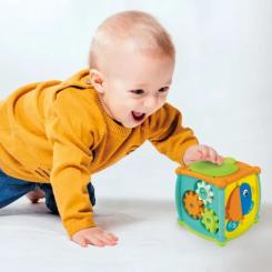 Развивающая игрушка Clementoni Peekaboo Activity Cube Фото 4