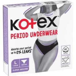 Гигиенические прокладки Kotex Менструальна білизна розмір L 1 шт. Фото 1