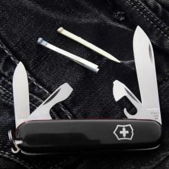 Нож Victorinox Recruit 84 мм Чорний Фото 1