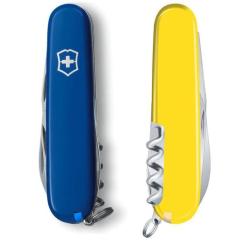 Нож Victorinox Spartan Ukraine 91 мм Синьо-Жовтий Фото 5