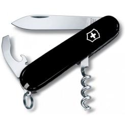 Нож Victorinox Waiter 84 мм Чорний Фото