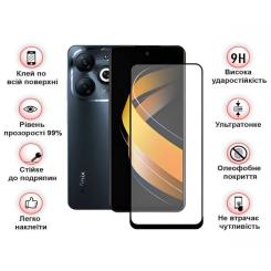 Стекло защитное BeCover Infinix Smart 8 (X6525) Black Фото 2
