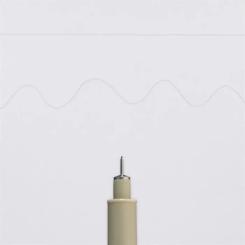 Лайнер Sakura Pigma Micron (0.05) 0,2мм светлый Серый Фото 2