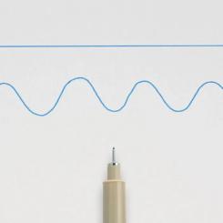 Лайнер Sakura Pigma Micron (0.1) 0,25 мм Синий Фото 3