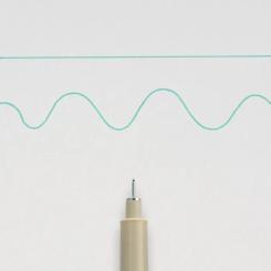 Лайнер Sakura Pigma Micron (0.2) 0,3 мм Зеленый Фото 3