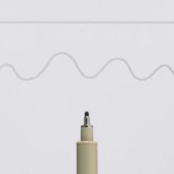 Лайнер Sakura Pigma Micron (10) 0,6 мм Светло-серый Фото 2