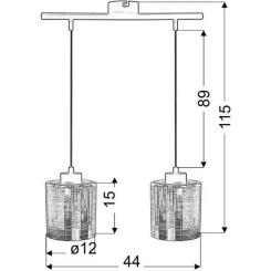 Люстра Candellux NOCTURNO Фото 1