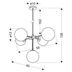 Люстра Candellux Mati Фото 2