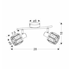 Спот Candellux DUBAI Фото 2