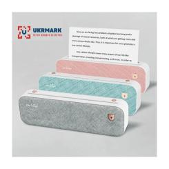 Принтер чеков UKRMARK A40PK А4, Bluetooth, USB, розовый Фото 3