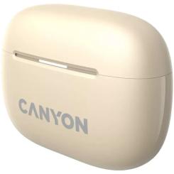 Наушники Canyon TWS-10 OnGo ANC ENC Beige Фото 5