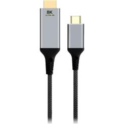 Кабель мультимедийный Cablexpert USB-C to HDMI M 2.0m 8K60Hz Фото
