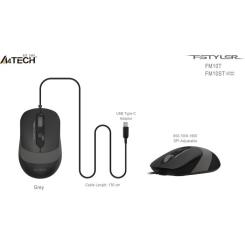 Мышка A4Tech FM10ST USB Grey Фото 7