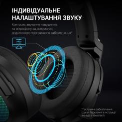 Наушники GamePro HS1300 RGB 7.1 Black Фото 9