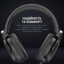 Наушники GamePro HS1300 RGB 7.1 Black Фото 7