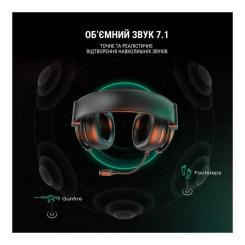 Наушники Fifine H6 RGB 7.1 Black Фото 9