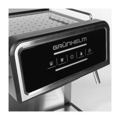 Рожковая кофеварка эспрессо Grunhelm GEC08 Фото 8