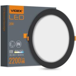 Светильник Videx 20W 5000K Black Фото 2