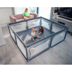 Детский манеж Lionelo Willow XL Grey Concrete Фото 4