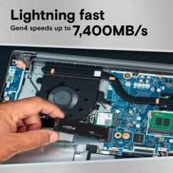 Накопитель SSD Micron M.2 2280 1TB T500 Фото 1