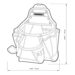 Сумка для инструмента ToughBuilt поясная TB-CT-01 Фото 7