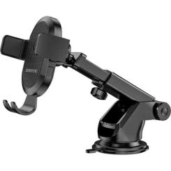 Универсальный автодержатель BOROFONE BH39, Black, Box Фото 1