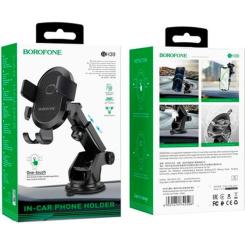 Универсальный автодержатель BOROFONE BH39, Black, Box Фото 4