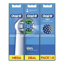 Насадка для зубной щетки Oral-B Pro Precision Clean, 6 шт Фото 1