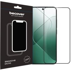 Стекло защитное BeCover Xiaomi 14 5G Black Фото