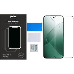 Стекло защитное BeCover Xiaomi 14 5G Black Фото 3