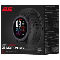 Смарт-часы 2E Motion GT2 47mm Black Фото 8