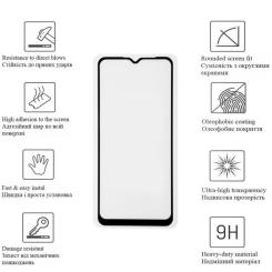 Стекло защитное Drobak Realme С51 Black Фото 1