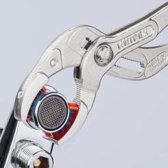 Ключ KNIPEX трубний переставний з резиновою накладкою Фото 4