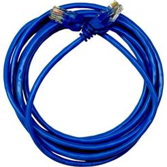 Патч-корд GEAR 1.5м UTP cat.5e, CU, 24AWG, blue Фото 1