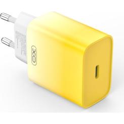 Зарядное устройство XO CE18 PD30W USB-C Yellow Фото 1