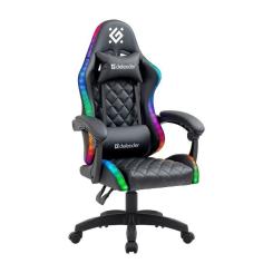 Кресло игровое Defender Energy RGB Black Фото
