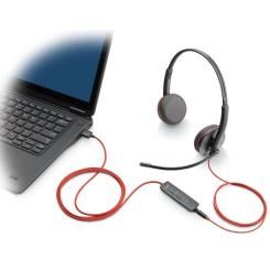 Наушники Poly Blackwire 3225 USB-A/C/+ 3.5mm Фото 1