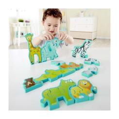 Пазл Hape деревянный алфавит Парад зверей 26 элементов Фото 7