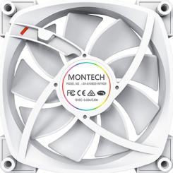 Кулер для корпуса MONTECH RX140 PWM WHITE Фото 3