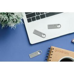 USB флеш накопитель Goodram 32GB UNO3 Steel USB 3.2 Фото 4