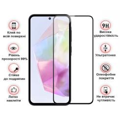 Стекло защитное BeCover Samsung Galaxy A35 5G SM-A356 Black Фото 2