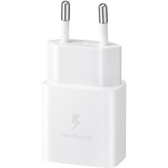Зарядное устройство Samsung USB-С 15W White + Cable USB-C 1m Фото 1