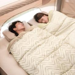 Спальный мешок Naturehike DP200 CNK2300SD012 лівий бежевий Фото 1