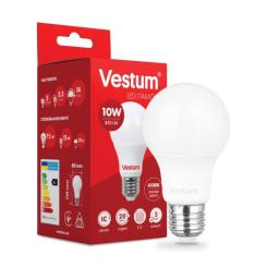 Лампочка Vestum A60 10W 4100K 220V E27 Фото 1