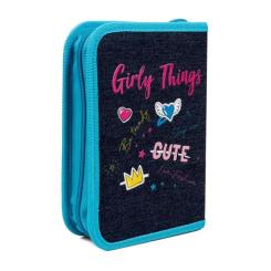 Пенал Yes Caramel Girl HP-04 с двумя клапанами Фото 1